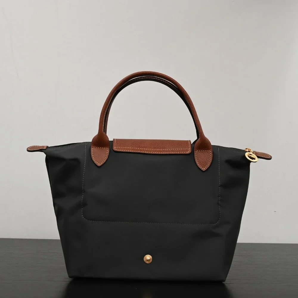 Longchamp Black and Brown Handbag - Picture 4 of 10